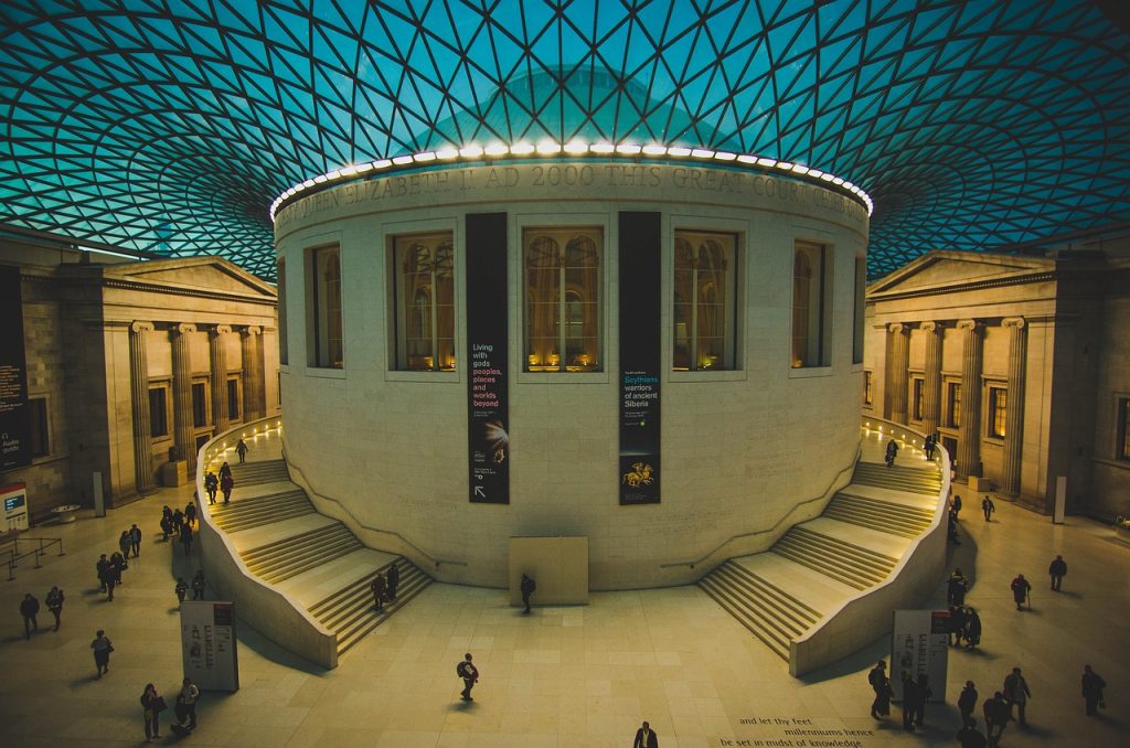 Image du musée "British Museum" à Londres.